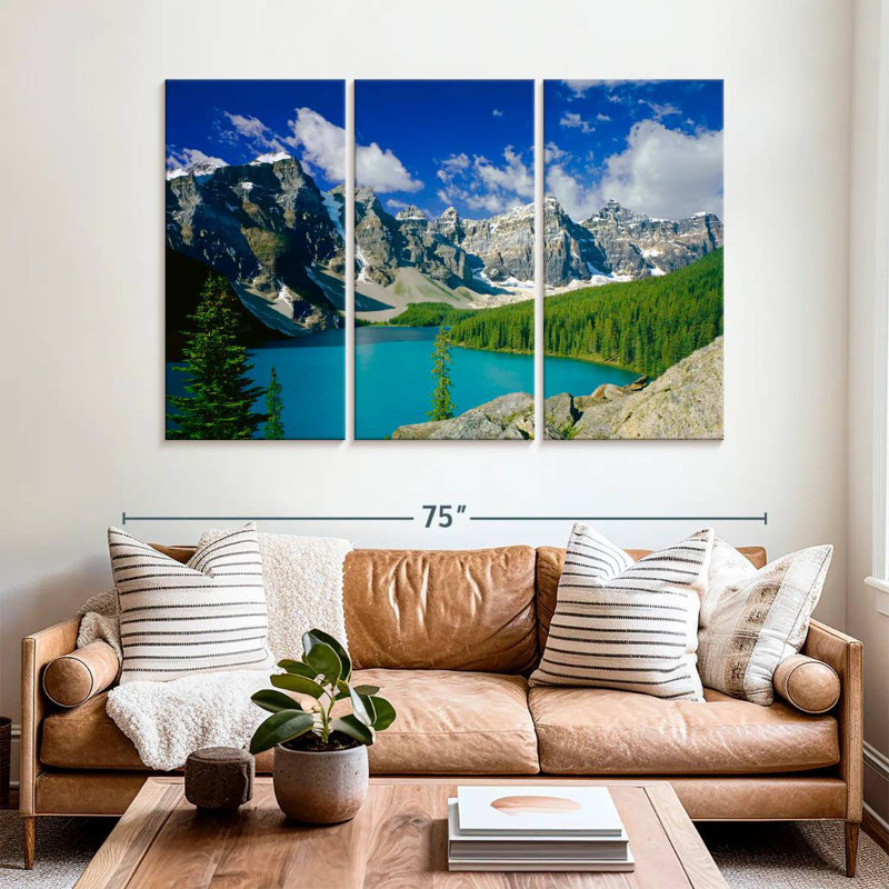 Alvord Enchanting Banff Landscape, 42" H x 65" W