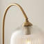 152cm Brushed Arched Floor Lamp