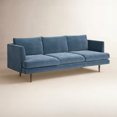 Miller 84" Velvet Sofa