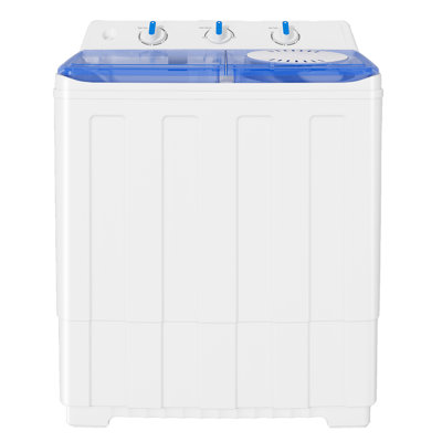 Laveuse compacte portative à double cuve 11Lbs 5,5Lbs