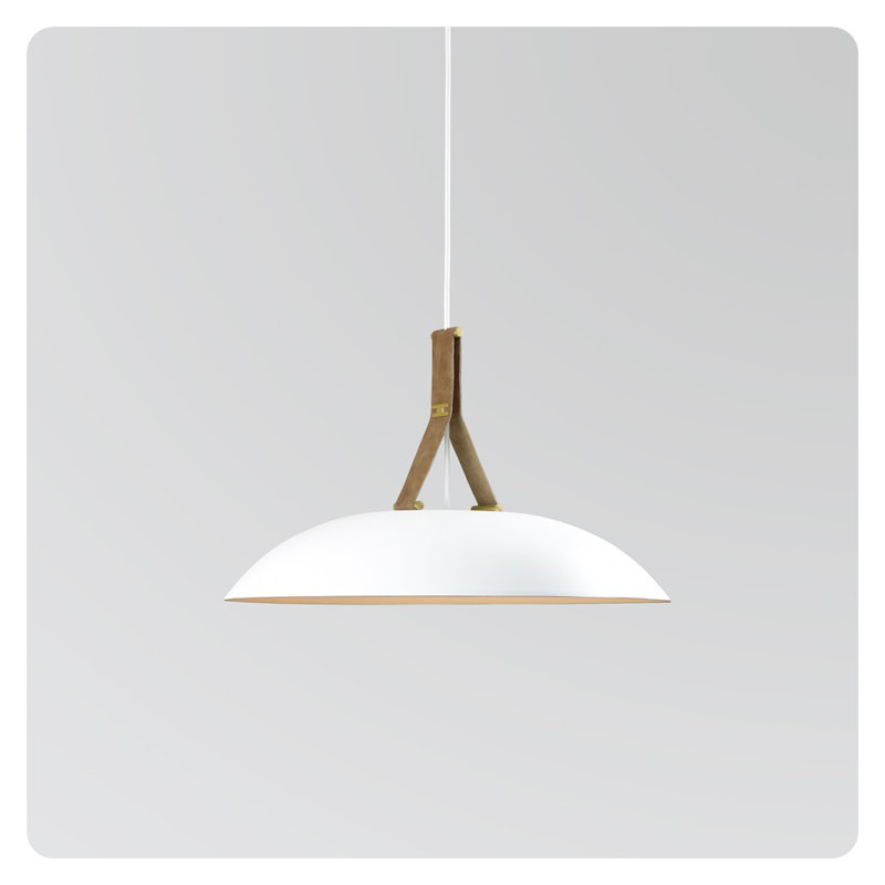 Volo 24" LED Pendant, Blanc, 3000K
