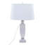 Lampe de table transparente 26 po Prager