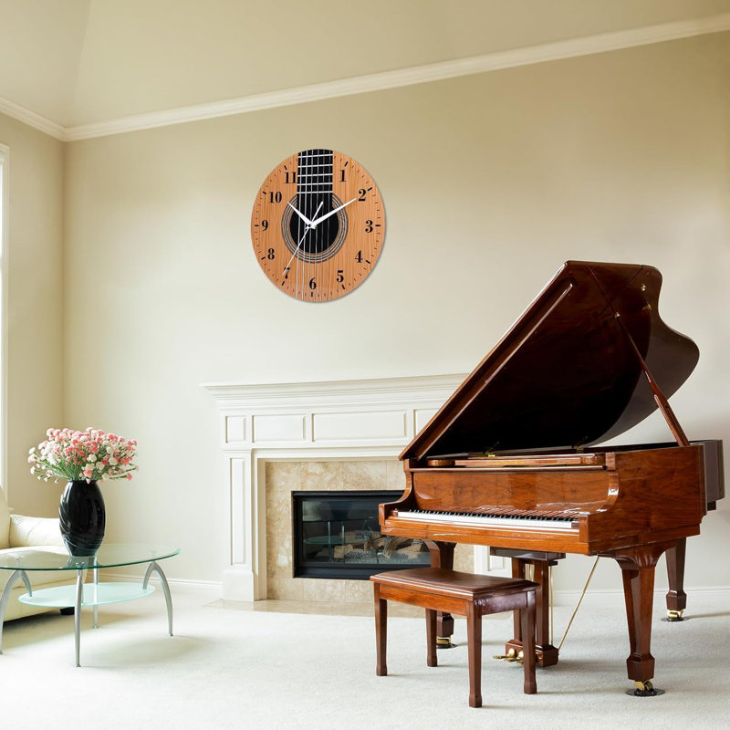 Guitar Wall Clock
