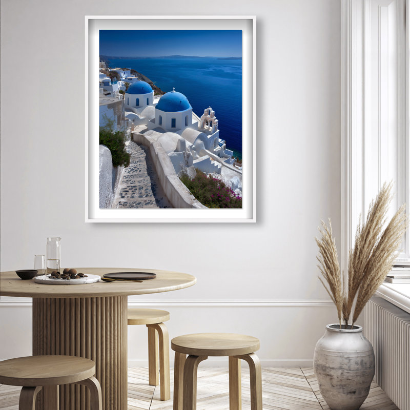 Chalky Arches Print by Oliver Gal, 46.5"H x 37.5"W, White Shadowbox