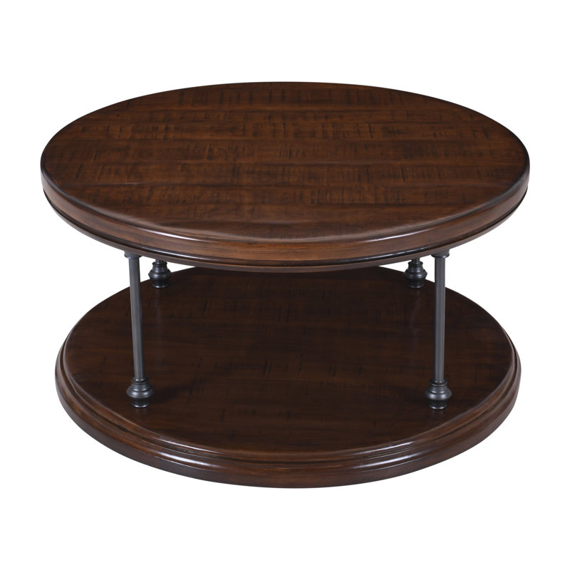 Jiyana Solid Wood Top Coffee Table