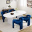 Ensemble de table de salle à manger 70 po avec chaises Velevt-259004730-259004729-259004678