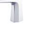 Robinet de lavabo à poignée simple à finition chromée