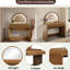 Table de coiffeuse avec miroir tactile et tiroir
