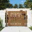 Cortana 105 cm W Gate Fencing-319518993