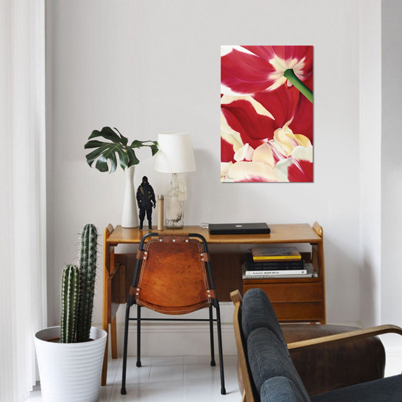 «Flower Dream», impression sur toile, H 12 po x l 8 po x P 0,75 po, Toile tendue, Pas de tapis