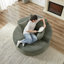 Canapé-lit simple en éponge de 55 pi, aucun assemblage requis, fauteuil-lit moderne moelleux avec coussin de dossier-15527253
