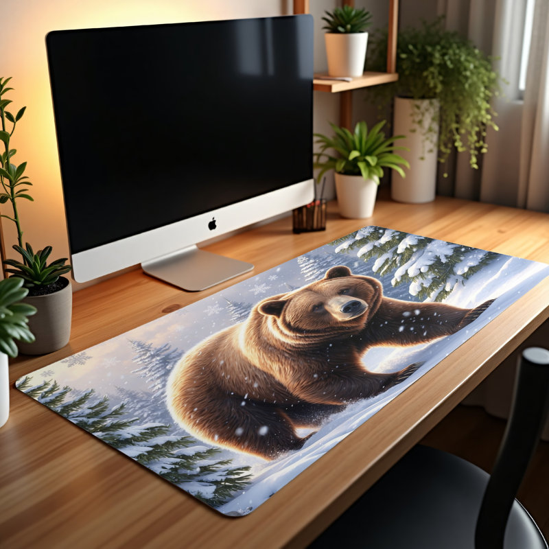 Polyester Desk Pad, 23.6x13.8