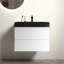 Meuble-lavabo sophistiqué avec rangement abondant et lavabo élégant-725083664-725083666