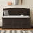 Shoe Bench, Retro Shoe Storage Bench with Safe Soft-Close Devices, Storage Chest with Hidden Storage and Cushion for Entryway, Hallway, Living Room-119499624