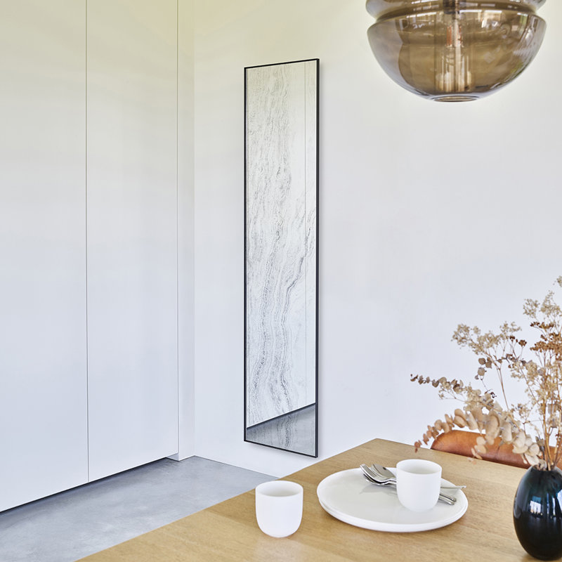Avigdor Metal Flat Wall Mirror
