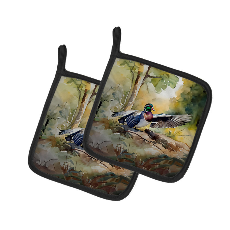 Caroline's Treasures Polyester Potholder Set
