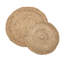 Round Solid Colour Hand Woven Area Rug-66908607
