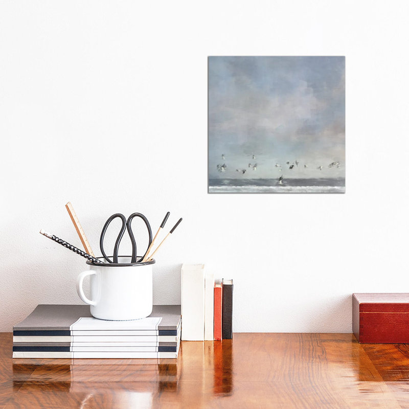 Birds Passing by Noah Bay - Wrapped Canvas Gallery-Wrapped Canvas Giclée, 30.48 cm H x 30.48 cm W
