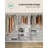 4 Tier 16 Pairs Shoe Rack Organizer, Plastic Shoe Storage Cabinet-90686623-90686616