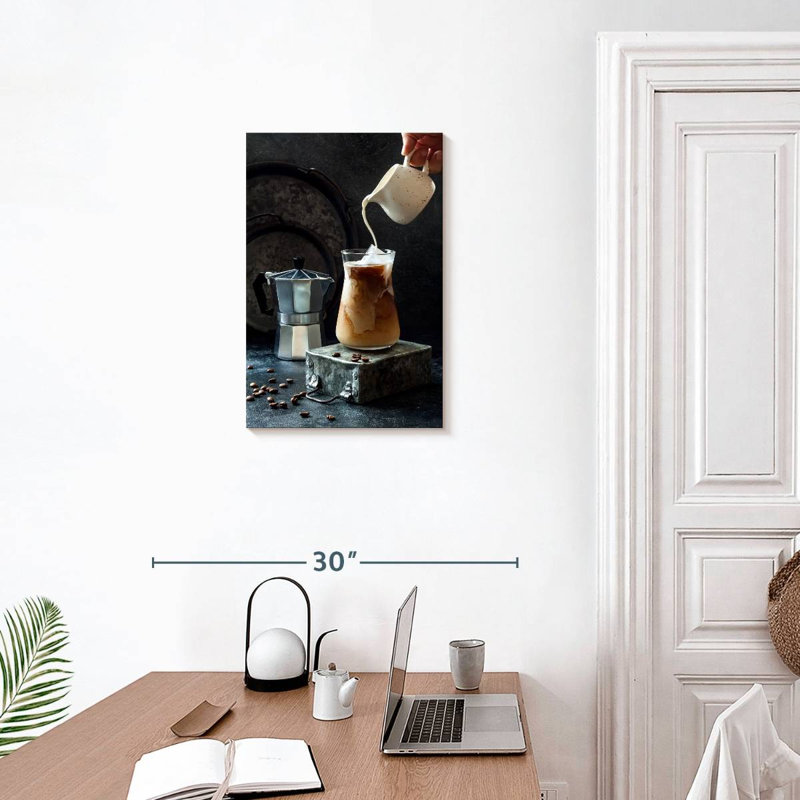 Yarlin Iced Coffee, 24" H x 16" W