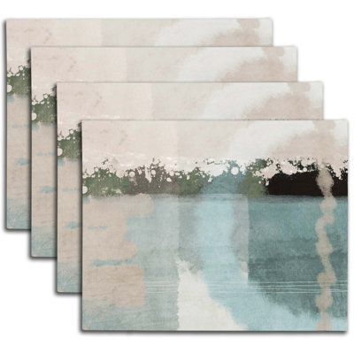 Napperon abstrait en polyester