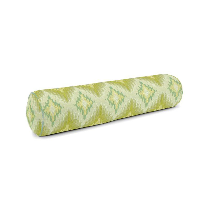 Azteca Linen Bolster Pillow Cover & Insert, 8" x 24"
