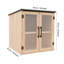 Armoire à livres pour livres à partager H 18,5 po x l 18,5 po