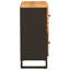 Solid Wood Rectangle Accent Cabinet