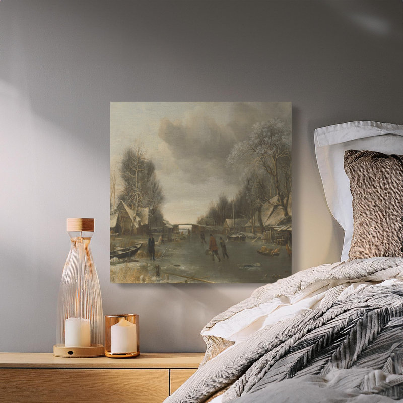 Jardine Wrapped Canvas Print Set, 16x16