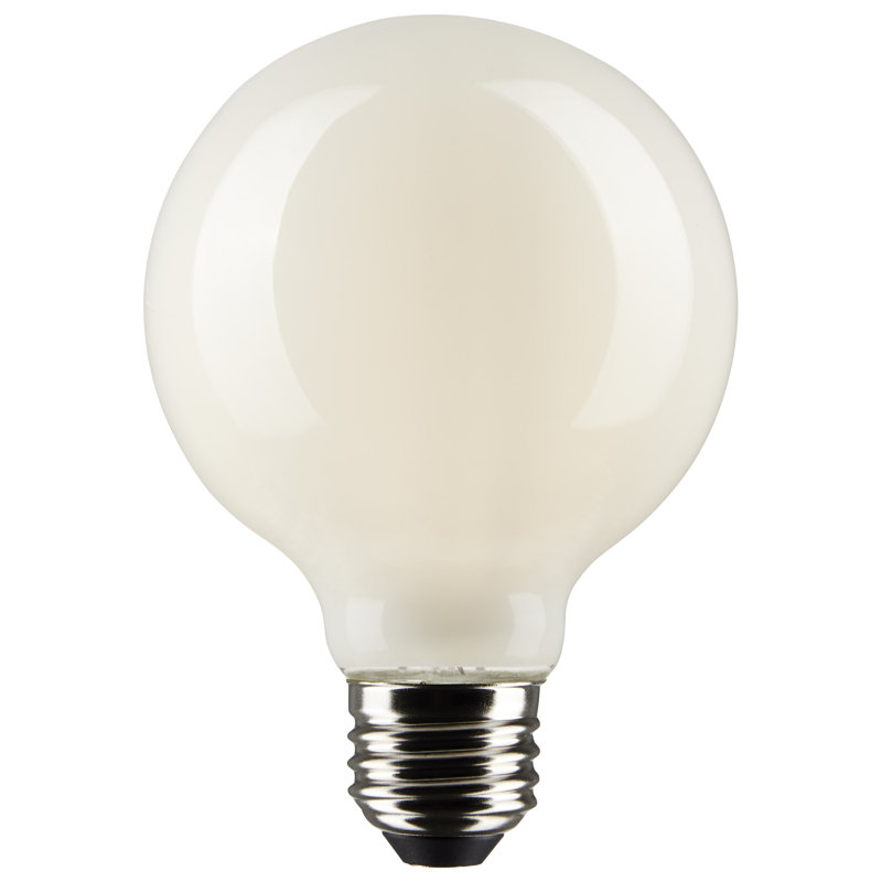 6 Watt G25 LED - White - Medium Base - 90 CRI - 2700K - 120 Volt - 2 Pack, 4.5W