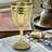 The King's Royal 8 oz. Brass Goblet