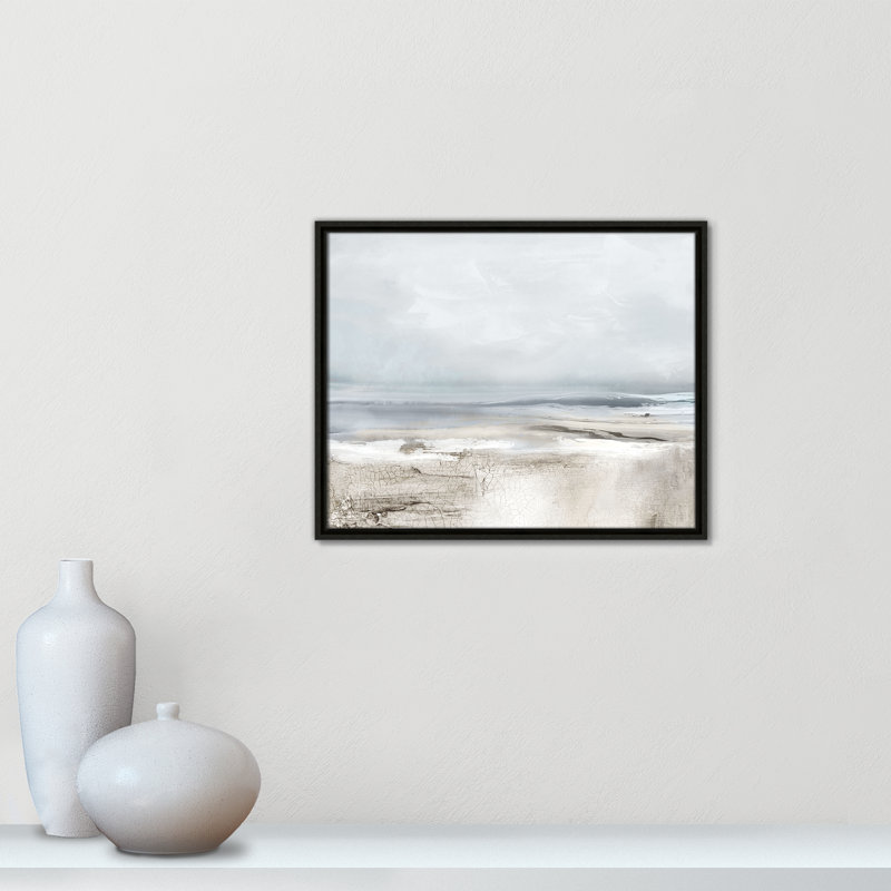 «Rolling Valleyys - Reproduction de paysage» par Luna Mavis, Espresso, H 17,5 po x l 21,5 po