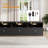 TV Stand for 65/70/75 Inch TVs, Mid-Century Modern Entertainment Center with Storage Drawer & Open Shelves-1781963252