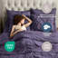 Ensemble d'édredon plissé avec draps Bed-in-a-Bag-103134054-103134059