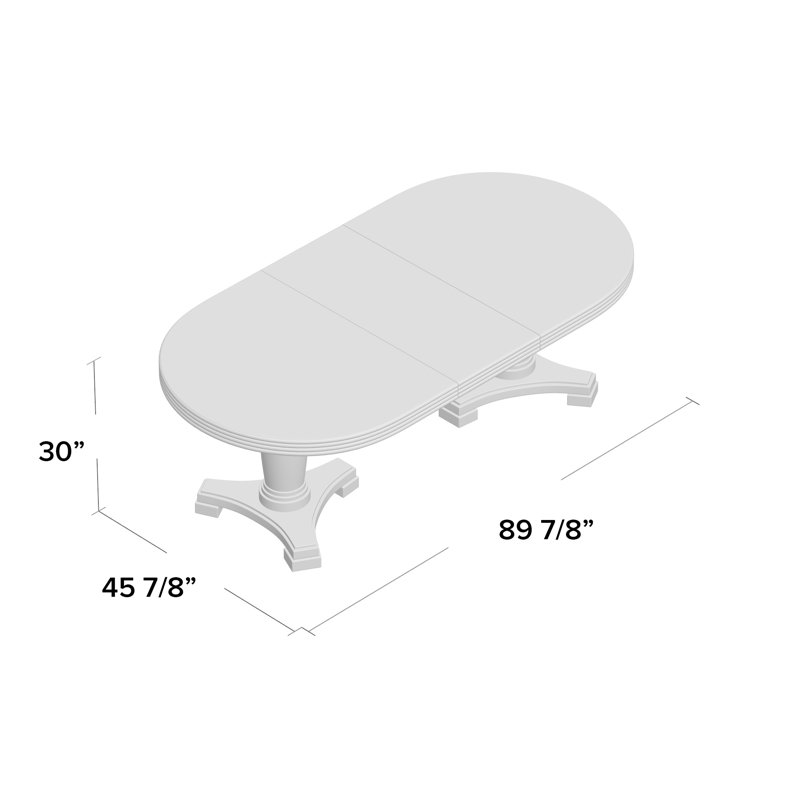 Regan Extendable Double Pedestal Dining Table