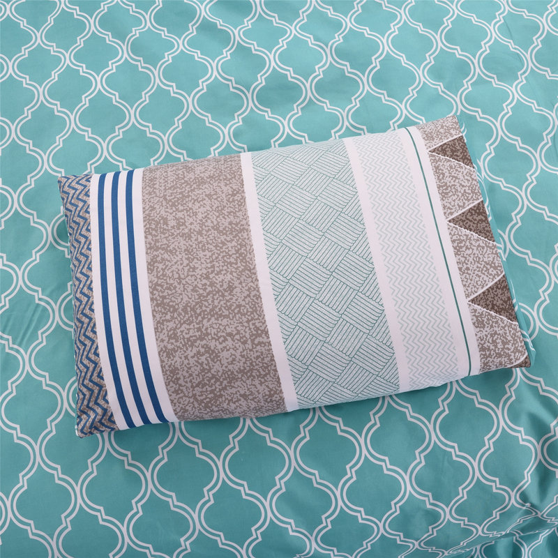 Polyester Geometric Shapes Duvet Cover, King Duvet Cover