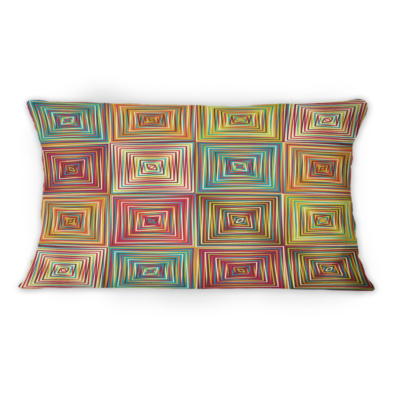 Geometric Throw Pillow