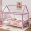 Lit simple pour enfant en forme de maison-2086260664
