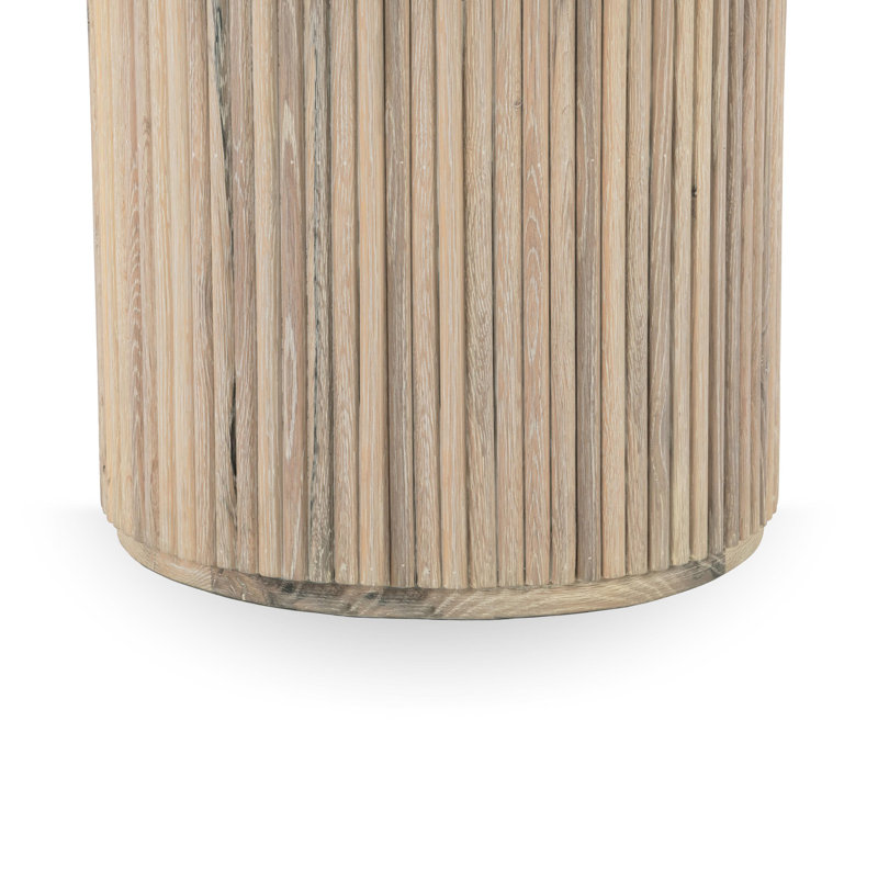 Vander Round Dining Table, Tawny Brown