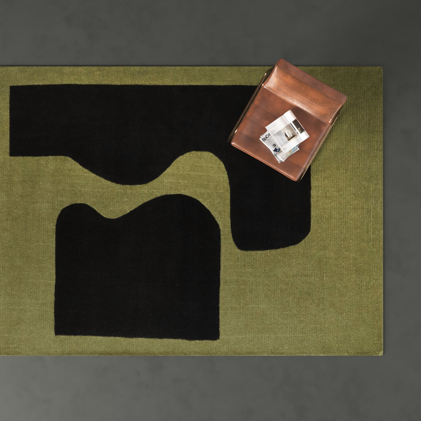 Jason Wu Hand-Woven Abstract Saguaro Rug, Rectangle 5' x 7'6"