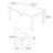 Simple modern rectangle dining table set-106805496