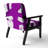 Crossing Paths I - Upholstered Modern Accent Arm Chair-317049824