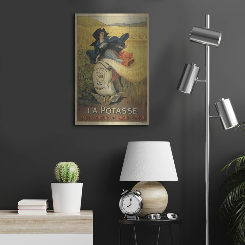«La Potasse» par Vintage Posters, Me «La Potasse» par Vintage Posters, H 24 po x l 16 po