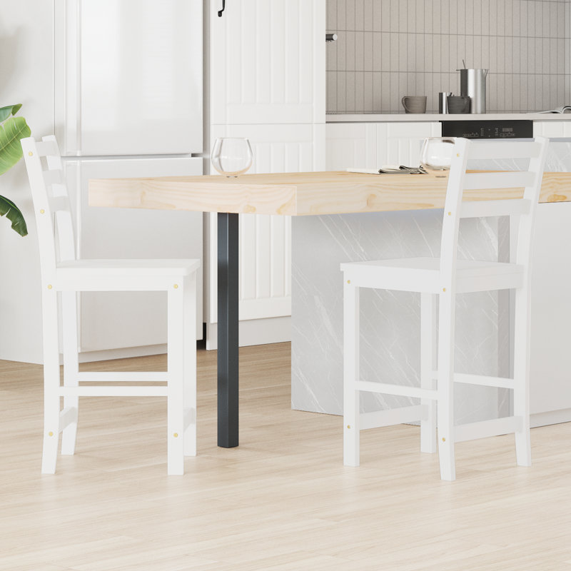 Tamille Solid Wood Accent, White