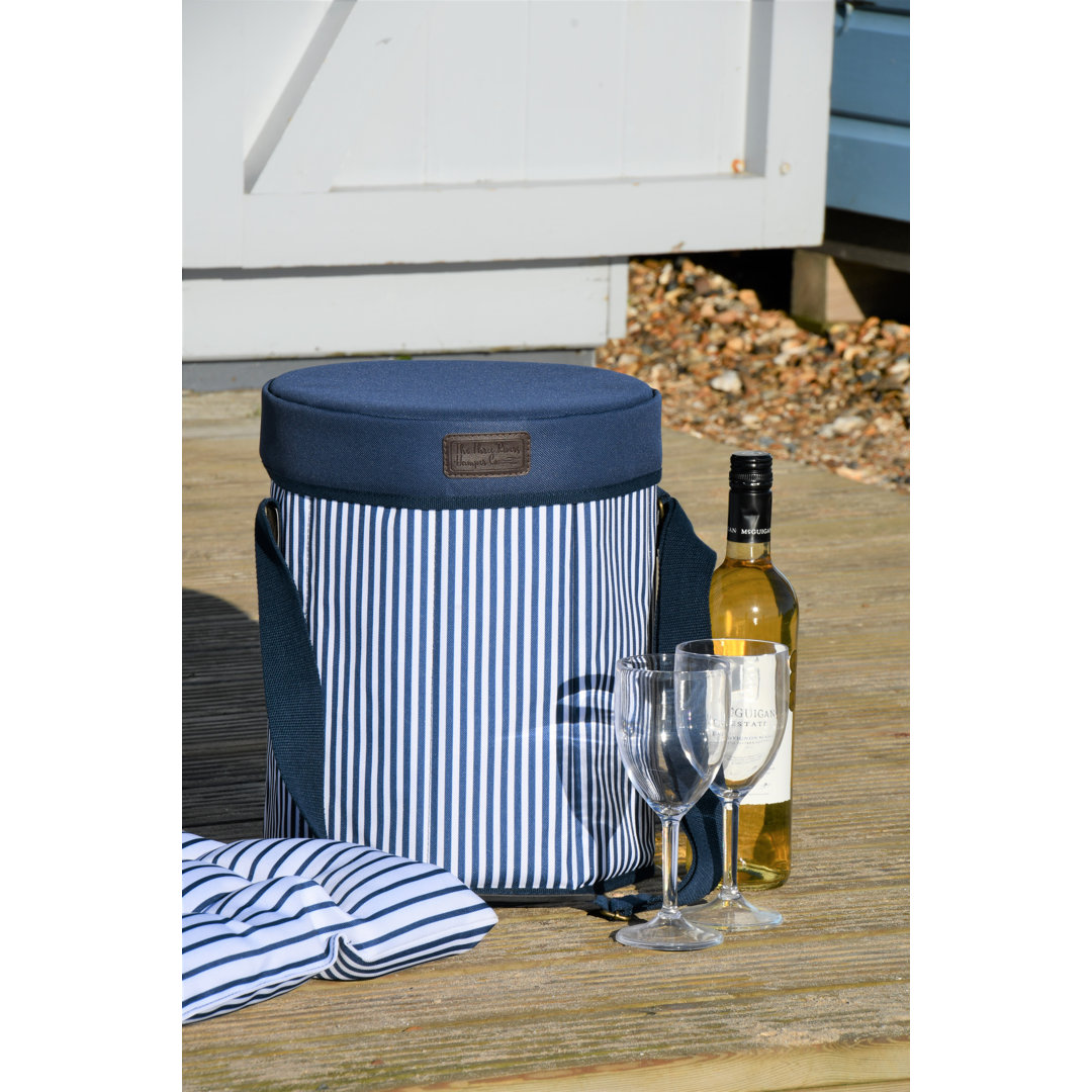 Frison Breakwater Bay 15L Picnic Tote Bag Cooler in Blue