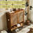 Modern Walnut Solid Wood Shoe Storage