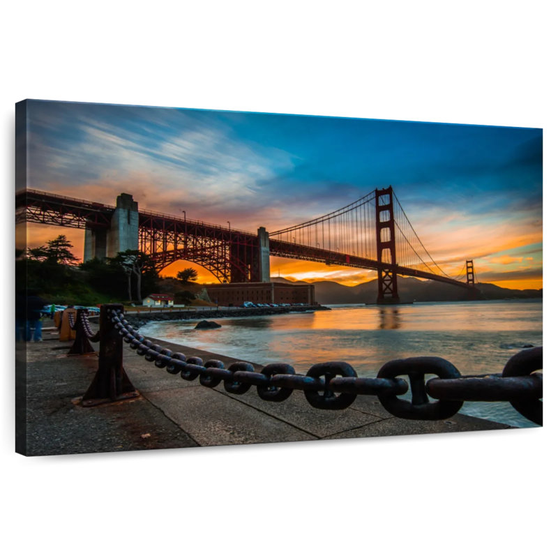 Lilie Golden Gate Promenade, 8" H x 12" W