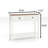 Rustic Console Table entry table console table with drawers, Bottom Shelf, and Anti-Tip Kit-128850592