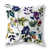 Bleu / blanc / vert floral