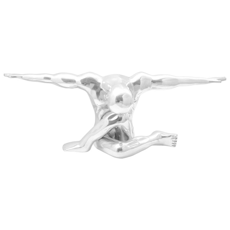 Statue, 27cm H x 90cm W x 35cm D